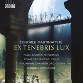 Album artwork for Žibuokle Martinaityte: Ex Tenebris Lux