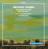 Album artwork for Michael Haydn: Symphonies & Notturno