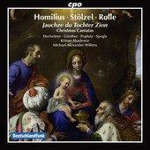 Album artwork for Homilius, Stölzel & Rolle: Christmas Cantatas