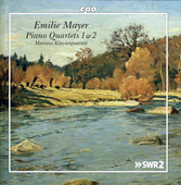 Album artwork for Emilie Mayer: Piano Quartets 1 & 2