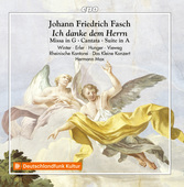 Album artwork for Fasch: Mass in G Major, Overture in A Major, & Ich