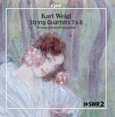 Album artwork for Weigl: String Quartets Nos. 7 & 8