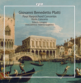 Album artwork for Platti: Four Harpsichord Concertos - Violin Concer