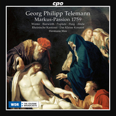 Album artwork for Georg Philipp Telemann: Markus-Passion
