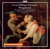 Album artwork for Avison & Telemann: Pimpinone o