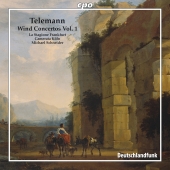 Album artwork for Telemann: Wind Concertos, Vol 1 / Schneider