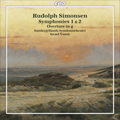 Album artwork for Simonsen: Symphonies 1 & 2