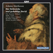 Album artwork for Mattheson: Der liebreiche und geduldige David