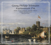 Album artwork for Telemann: Kapitansmusik 1744