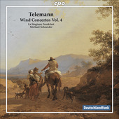 Album artwork for Telemann: Wind Concertos Vol. 4