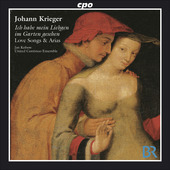 Album artwork for Krieger: Love Songs & Arias