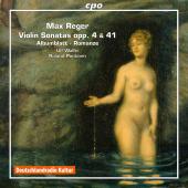 Album artwork for Reger: Violin Sonatas Ops. 3. 41 / Wallin