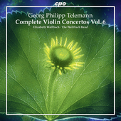 Album artwork for Telemann: Complete Violin Concertos, Vol. 6