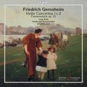Album artwork for Gernsheim: Violin Concertos Nos. 1, 2 & Fantasiest