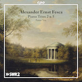 Album artwork for Fesca: Piano Trios Nos. 2 & 5