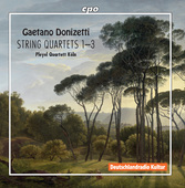 Album artwork for Donizetti: String Quartets Nos. 1-3