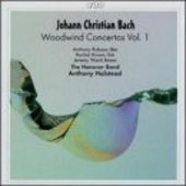 Album artwork for J.C. Bach: Woodwind Concertos Vol 1 / Halstead, Ha