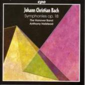 Album artwork for J.C. Bach: SIX SYMPHONIES OP. 18
