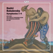 Album artwork for Kabalevsky: Symphonies Nos. 1 - 4