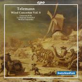 Album artwork for Telemann: Wind Concertos Vol. 8