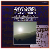 Album artwork for Cello Sonatas by Chopin, Franck, Grieg