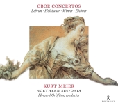 Album artwork for Kurt Meier: Oboe Concertos of Lebrun, Holzbauer, W