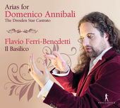 Album artwork for Arias for Domenico Annibali - The Dresden Star Cas