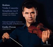 Album artwork for Brahms: Violin Concerto in D Major, Op. 77 & Symph