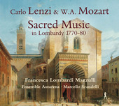 Album artwork for Lenzi & Mozart: Sacred Music in Lombardy 1770-80