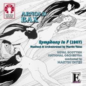 Album artwork for BAX. Symphony in F. Royal Scottish National Orches