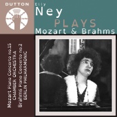 Album artwork for Elly Ney Plays Mozart & Brahms. Ney, Berlin Philha