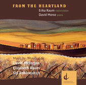 Album artwork for From The Heartland: Erika Raum, David Moroz