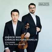 Album artwork for The Three Violin Sonatas