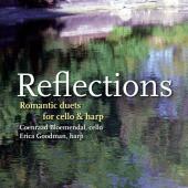 Album artwork for Reflections: Romantic Duets for Cello and Harp
