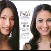 Album artwork for Strauss & Franck: Sonatas for Violin / Manoukian