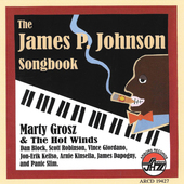 Album artwork for Marty Grosz: The James P. Johnson Songbook