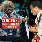 Album artwork for Carol Fran & Clarence Hollimon - It's About Time 