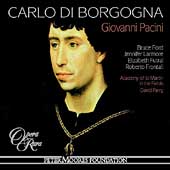Album artwork for Pacini: CARLO DI BORGOGNA