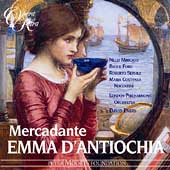 Album artwork for Mercadante: EMMA D'ANTIOCHIA
