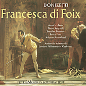 Album artwork for DONIZETTI: FRANCESCA DI FOIX