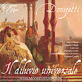 Album artwork for DONIZETTI : IL DILUVIO UNIVERSALE