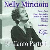 Album artwork for NELLY MIRICIOIU - BEL CANTO PORTRAIT