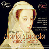 Album artwork for MERCADANTE: MARIA STUARDA REGINA DI SCOZIA