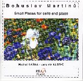 Album artwork for SMALL PIECES FOR CELLO AND PIANO