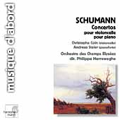 Album artwork for Schumann: Concertos / Coin, Staier, Herreweghe