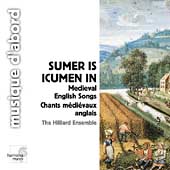 Album artwork for Summer is Icumen in - Medieval English Songs/ Hill