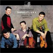 Album artwork for Shostakovitch: Quartets 1, 4, 9 / Jerusalem Quarte