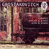 Album artwork for SHOSTAKOVICH - SONATAS FOR VIOLIN & PIANO / ALTO &