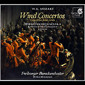 Album artwork for Mozart: Wind Concertos (Horn, Bassoon & Oboe)