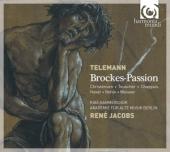 Album artwork for Telemann: Brockes-Passion / Jacobs